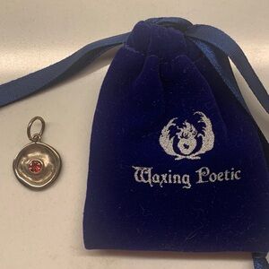 Waxing Poetic July Birth Ornament Charm